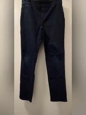Santana Dark Wash Pull-On Jeans Size 12×32L